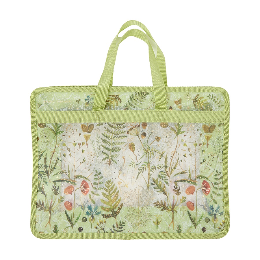 ПАПКА ПОРТФЕЛЬ НА МОЛНИИ, С ОКАНТОВКОЙ "FLORA.ЛУГОВЫЕ ТРАВЫ", А4 ПАПКА ПОРТФЕЛЬ НА МОЛНИИ, С ОКАНТОВКОЙ "FLORA.ЛУГОВЫЕ ТРАВЫ", А4