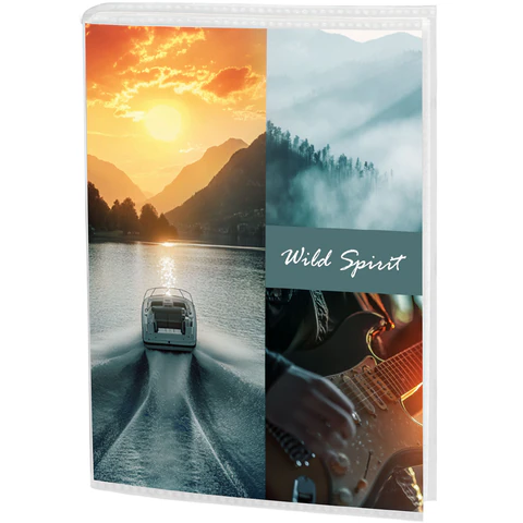 Фотоальбом BRAUBERG на 36 фото 10х15 см, ассорти 5 дизайнов, мягкая обложка,