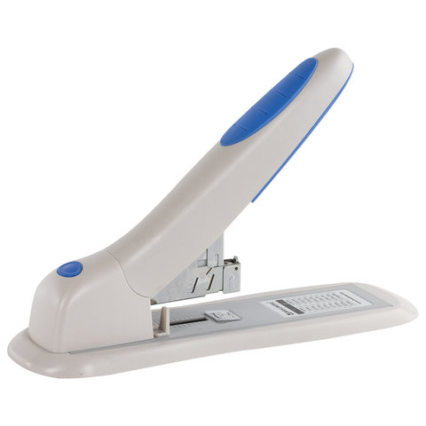 Степлер МОЩНЫЙ №24/6-23/24 BRAUBERG "Horn", до 200 листов,