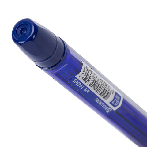 Ручка шариковая BRAUBERG BP-GT GLD BLUE, СИНЯЯ, корпус тонированный, пишущий