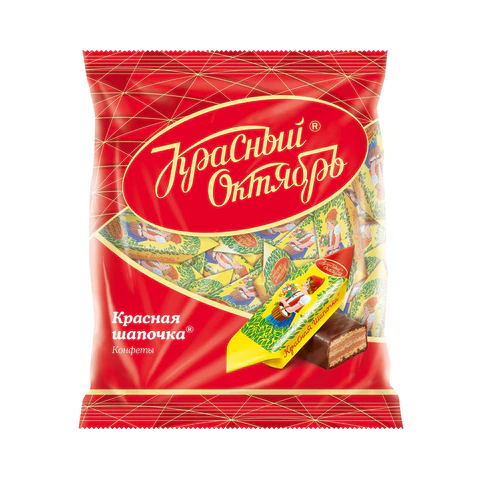 Конфеты шоколадные КРАСНЫЙ ОКТЯБРЬ "Красная шапочка", 250 г, пакет,