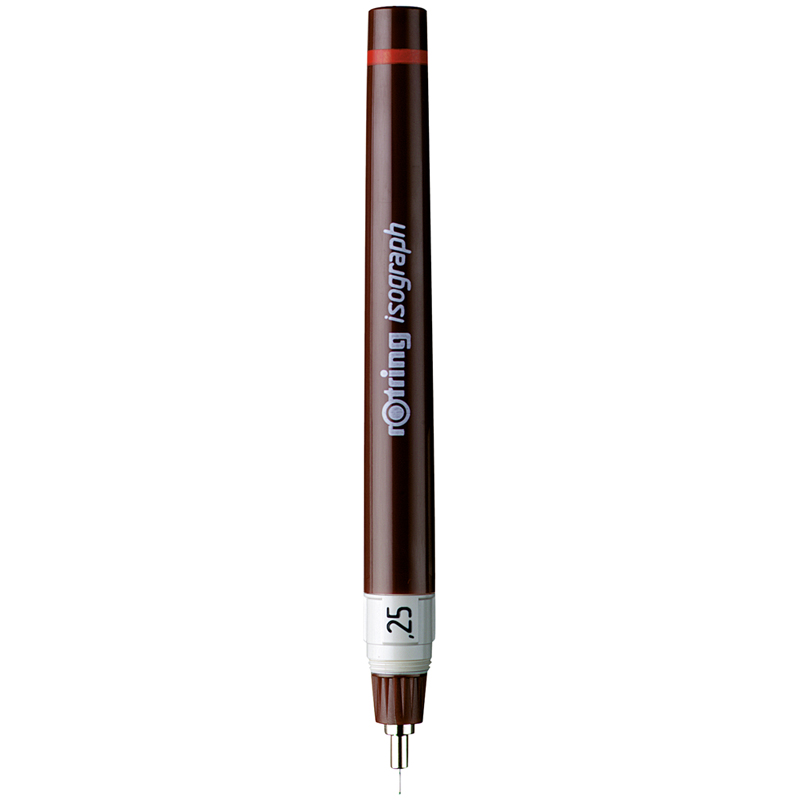 Изограф Rotring 0.25 мм, пластик. корпус Изограф Rotring 0.25 мм, пластик. корпус
