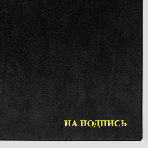 Папка адресная ПВХ "НА ПОДПИСЬ", формат А4, увеличенная вместимость до