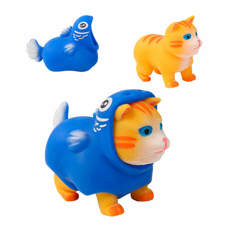 Игрушка-антистресс "Переодевашки ЗВЕРЯШКИ", 8х7 см, ассорти 6 видов,