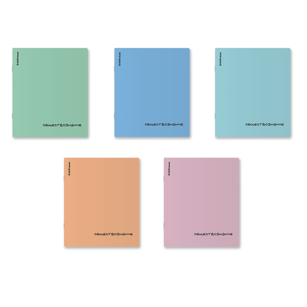 Тетрадь общая ученическая с пластиковой обложкой на скобе ErichKrause Dream, Тетрадь общая ученическая с пластиковой обложкой на скобе ErichKrause Dream,