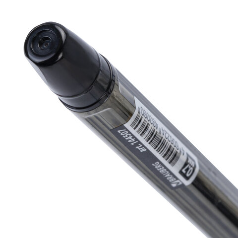 Ручка шариковая BRAUBERG BP-GT GLD BLACK, ЧЕРНАЯ, корпус тонированный, пишущий