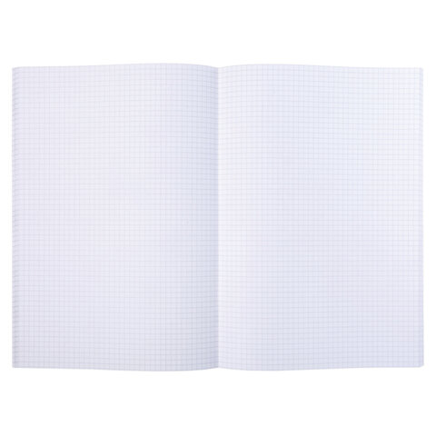 Тетрадь А4 96 л., HATBER, скоба, клетка, матовая ламинация, "Mimimilk"