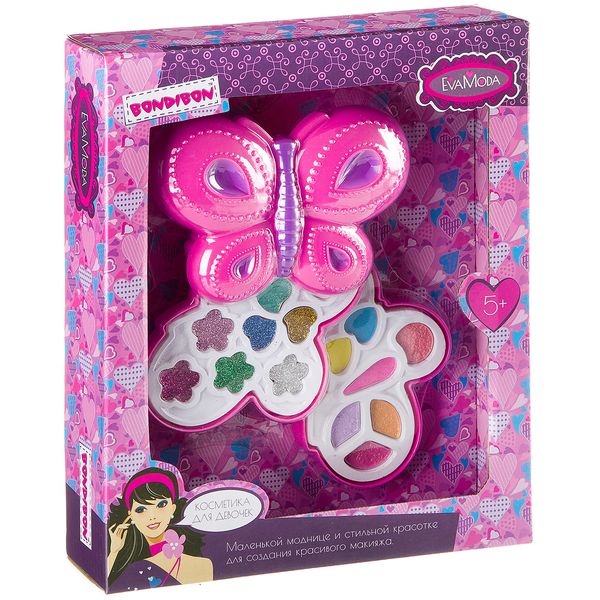 Набор детской декор. косметики Bondibon Eva Moda, BOX 28,5*23,5*6 см; Набор детской декор. косметики Bondibon Eva Moda, BOX 28,5*23,5*6 см;