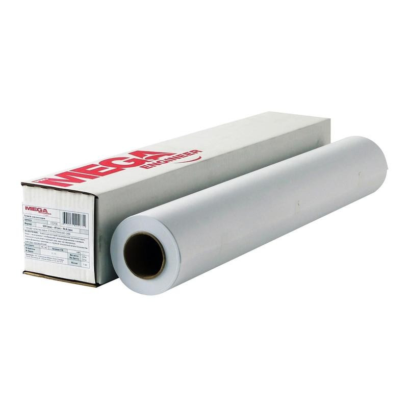 Бумага широкоформатная MEGA Engineer,InkJet,80г,24 /610ммх45м,д.50,8мм. штр. Бумага широкоформатная MEGA Engineer,InkJet,80г,24 /610ммх45м,д.50,8мм. штр.