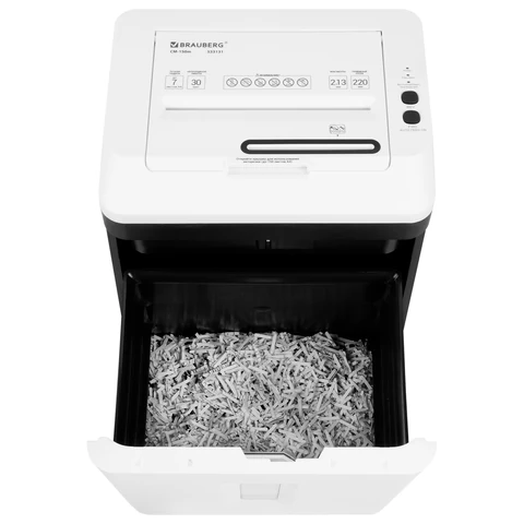 Уничтожитель (шредер) с автоподачей BRAUBERG PROFESSIONAL AUTO CM-150m,