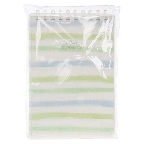 Блокнот МАЛЫЙ ФОРМАТ А6, 80 л., мягкий гребень, пластик, фольга, клетка, HATBER, Блокнот МАЛЫЙ ФОРМАТ А6, 80 л., мягкий гребень, пластик, фольга, клетка, HATBER,