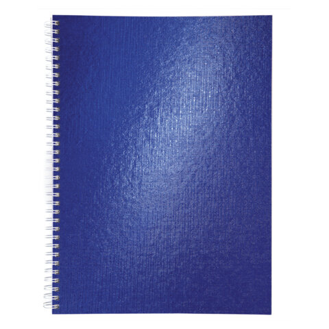 Тетрадь бумвинил А4 96 л., гребень, офсет №1, клетка, "СИНЯЯ Тетрадь бумвинил А4 96 л., гребень, офсет №1, клетка, "СИНЯЯ