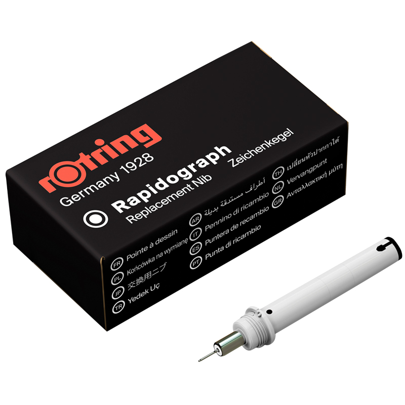 Пишущий элемент для рапидографа Rotring 0.25 мм, картон. упак. Пишущий элемент для рапидографа Rotring 0.25 мм, картон. упак.