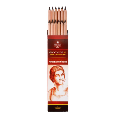 Сепия темная KOH-I-NOOR "Gioconda", 1 штука, в карандаше, 8804012001KS Сепия темная KOH-I-NOOR "Gioconda", 1 штука, в карандаше, 8804012001KS