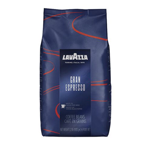Кофе в зернах LAVAZZA "Gran Espresso", 1000 г, вакуумная упаковка,