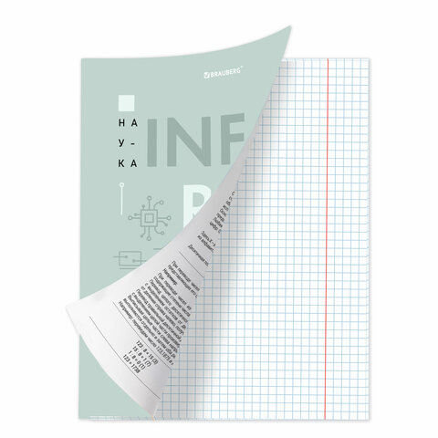 Тетрадь предметная со справочным материалом VISION 48 л., обложка картон, Тетрадь предметная со справочным материалом VISION 48 л., обложка картон,