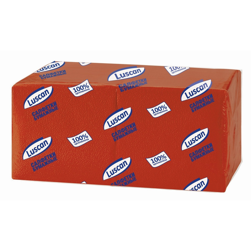 Салфетки Luscan Profi Pack 1сл.24х24 красные 400шт./уп.. штр. 4630012886208 Салфетки Luscan Profi Pack 1сл.24х24 красные 400шт./уп.. штр. 4630012886208