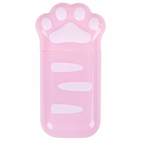Корректирующая лента BRAUBERG KIDS "ЛАПКИ", 5 мм х 6 м, корпус