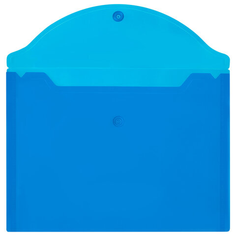 Папка-конверт с кнопкой прозрачная МАЛОГО ФОРМАТА, А5, BRAUBERG Папка-конверт с кнопкой прозрачная МАЛОГО ФОРМАТА, А5, BRAUBERG