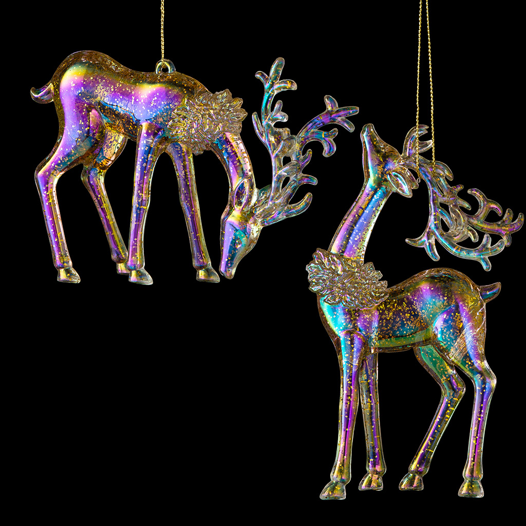 Украшение ErichKrause Decor Олень золотой перламутр 14см Украшение ErichKrause Decor Олень золотой перламутр 14см