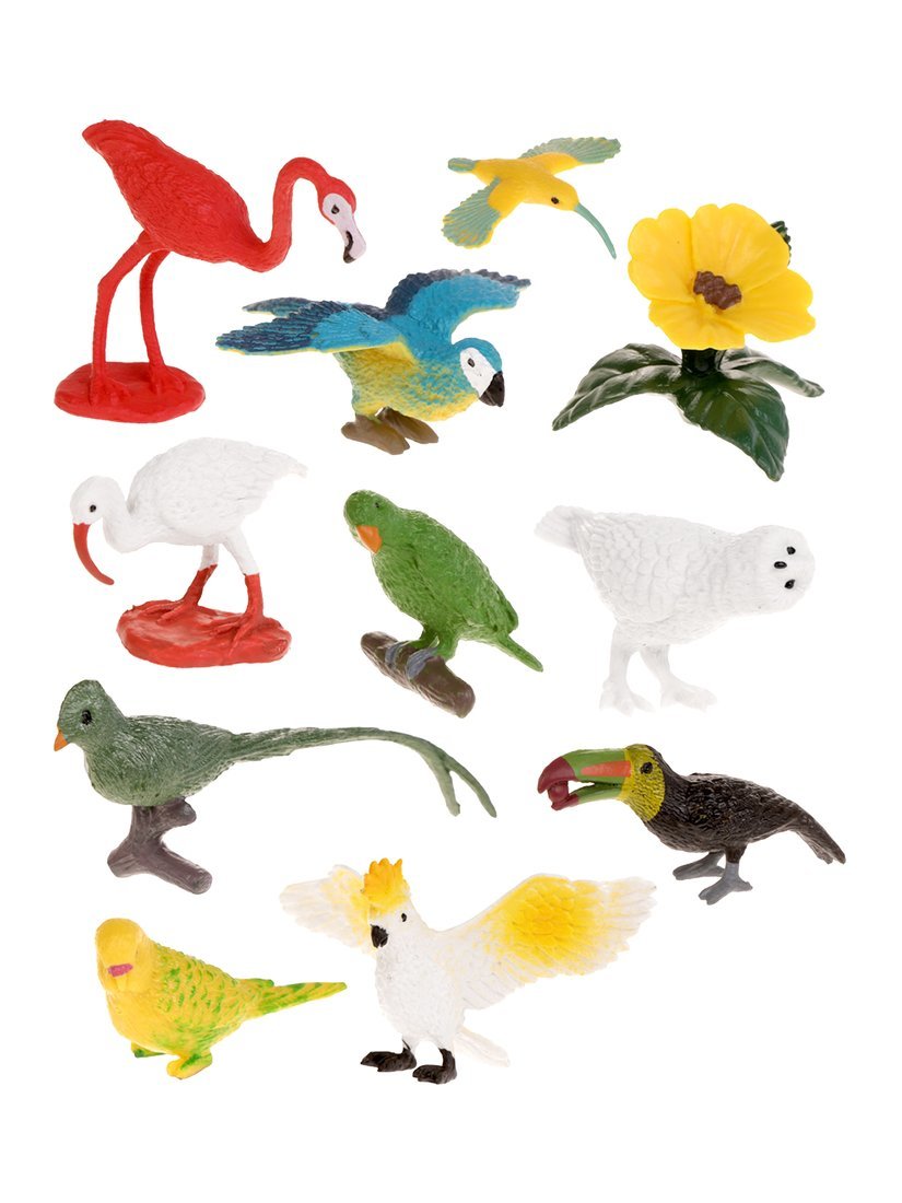 Набор птиц, 10 предметов Набор птиц, 10 предметов