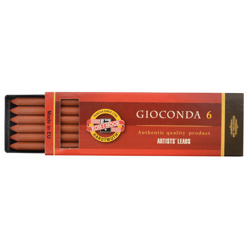 Сангина Koh-I-Noor "Gioconda", коричневая красная, стержень, 5,6мм, Сангина Koh-I-Noor "Gioconda", коричневая красная, стержень, 5,6мм,