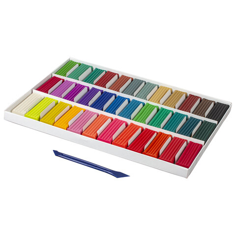 Пластилин классический BRAUBERG "АКАДЕМИЯ", 36 цветов, 720 г, со Пластилин классический BRAUBERG "АКАДЕМИЯ", 36 цветов, 720 г, со