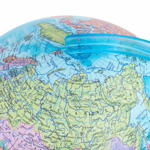 Глобус интерактивный + очки VR, политический, GLOBEN, 25 см с подсветкой,