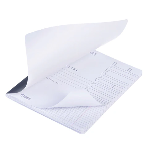 Тетрадь А5, 96 л., HATBER, скоба, клетка, Soft-touch ламинация, СОЛО