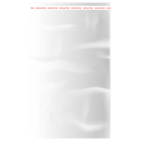 Пакеты БОПП с клеевым клапаном, КОМПЛЕКТ 100 штук, 20х30 + 4 см, 30 мкм, с