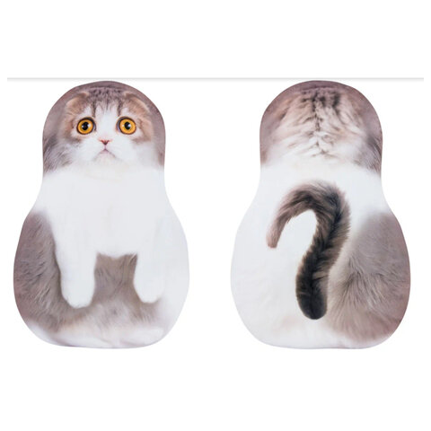 Игрушка мягкая АНТИСТРЕСС "КОШКИ", Бифлекс, ассорти, высота 30 см, 10