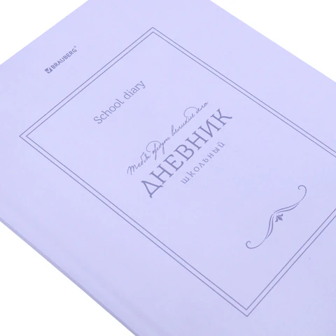 Дневник 5-11 класс 48 л., твердый, BRAUBERG, матовая ламинация, с подсказом,