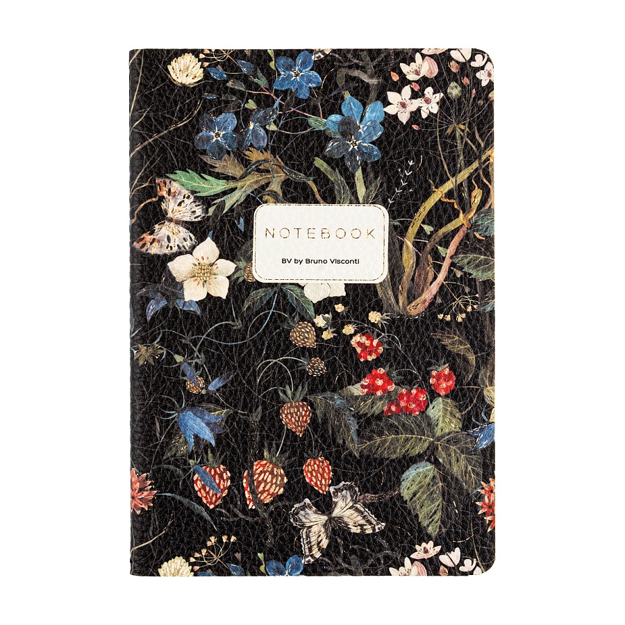 ТЕТРАДЬ А5 ИЗ ЭКОКОЖИ, "FLORA.ЛЕСНЫЕ ЯГОДЫ" 60 Л. КЛЕТКА ТЕТРАДЬ А5 ИЗ ЭКОКОЖИ, "FLORA.ЛЕСНЫЕ ЯГОДЫ" 60 Л. КЛЕТКА