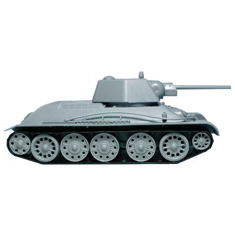 Модель для сборки ТАНК "Средний советский Т-34/76 образца 1943",