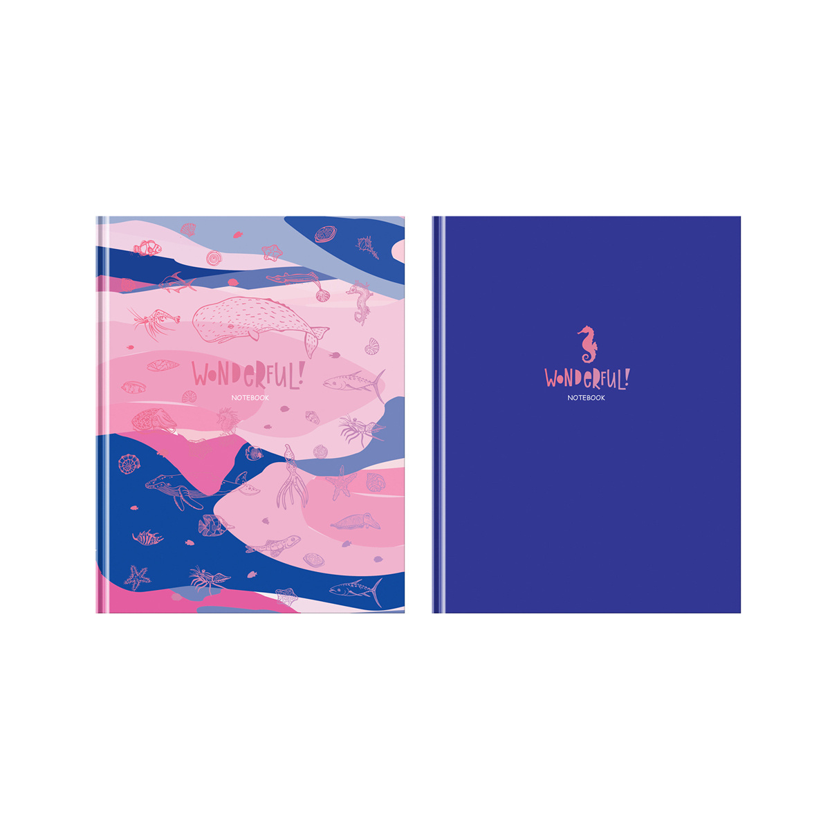 Бизнес-блокнот А5, 80л., евроформат, BG "Wonderful", матовая Бизнес-блокнот А5, 80л., евроформат, BG "Wonderful", матовая