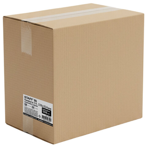 Конверты С4 (229х324 мм), отрывная лента, "Куда-Кому", 100 г/м2, Конверты С4 (229х324 мм), отрывная лента, "Куда-Кому", 100 г/м2,