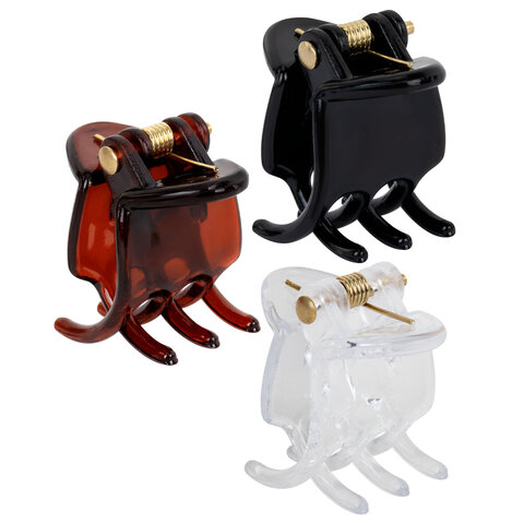 Крабы для волос НАБОР 9 шт., 1,5 см, глянцевый, АССОРТИ, MONTE VITA (МОНТЕ Крабы для волос НАБОР 9 шт., 1,5 см, глянцевый, АССОРТИ, MONTE VITA (МОНТЕ