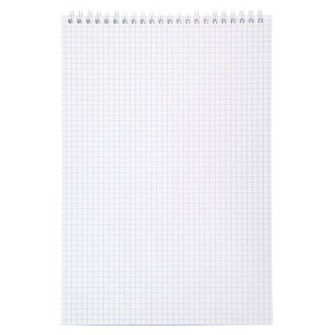 Блокнот БОЛЬШОЙ ФОРМАТ А4, 80 л., гребень, обложка пластик "VELVET",