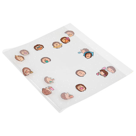 Обложки "HEDGEHOGS" для тетрадей и дневников, КОМПЛЕКТ 10 шт., Обложки "HEDGEHOGS" для тетрадей и дневников, КОМПЛЕКТ 10 шт.,