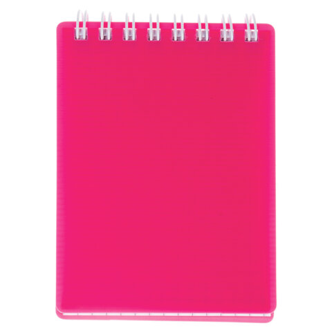 Блокнот МАЛЫЙ ФОРМАТ А7, 80 л., гребень, обложка пластик, клетка, HATBER, Блокнот МАЛЫЙ ФОРМАТ А7, 80 л., гребень, обложка пластик, клетка, HATBER,