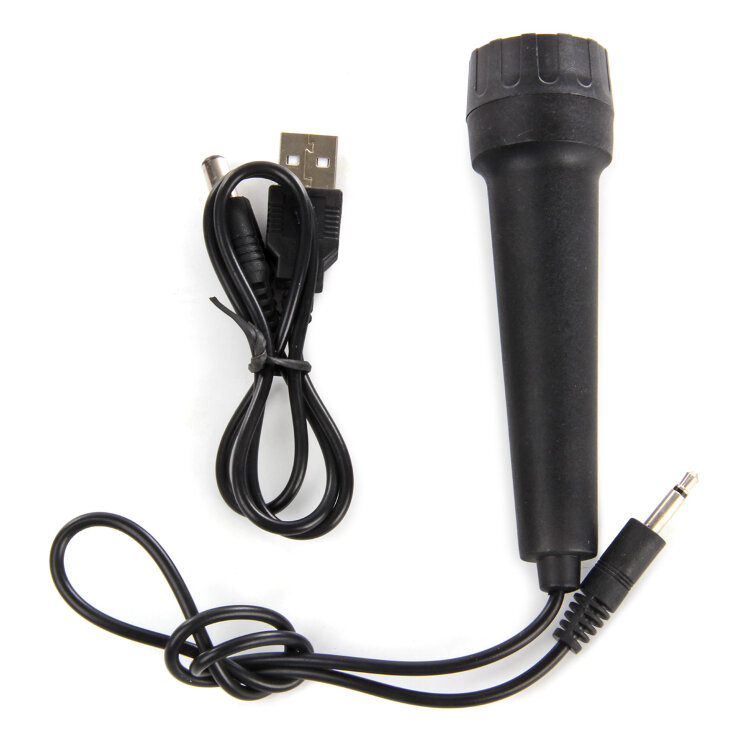 Синтезатор электронный на батарейках, 37 клавиш, микрофон, 44.5*5*16.5см.