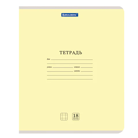 Тетради ДЭК 18 л. КОМПЛЕКТ 20 шт. BRAUBERG "КЛАССИКА NEW", клетка, Тетради ДЭК 18 л. КОМПЛЕКТ 20 шт. BRAUBERG "КЛАССИКА NEW", клетка,
