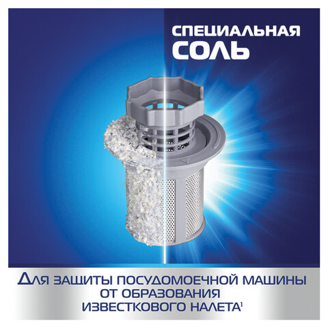 Соль от накипи для посудомоечных машин 3 кг FINISH, 3072341