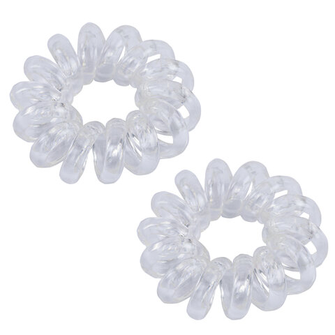 Резинки для волос НАБОР 2 шт., диаметр 5 см, пружинка, АССОРТИ, MONTE VITA