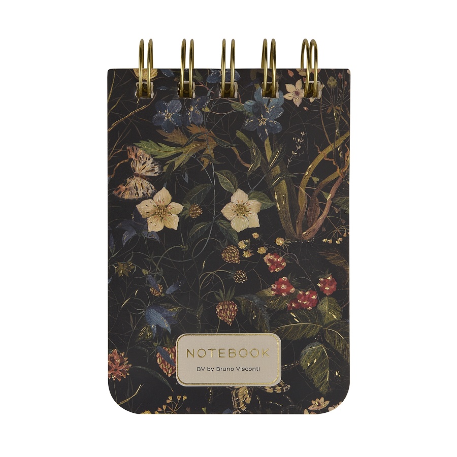 БЛОКНОТ НА ГРЕБНЕ «CUTE JOURNAL» A7, BV, 100 Л. "FLORA. ЛЕСНЫЕ ЯГОДЫ". БЛОКНОТ НА ГРЕБНЕ «CUTE JOURNAL» A7, BV, 100 Л. "FLORA. ЛЕСНЫЕ ЯГОДЫ".