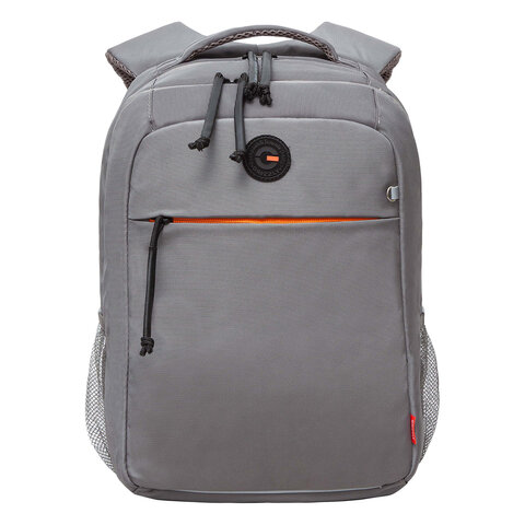 Рюкзак GRIZZLY школьный, анатомическая спинка, 2 отделения, для мальчиков,