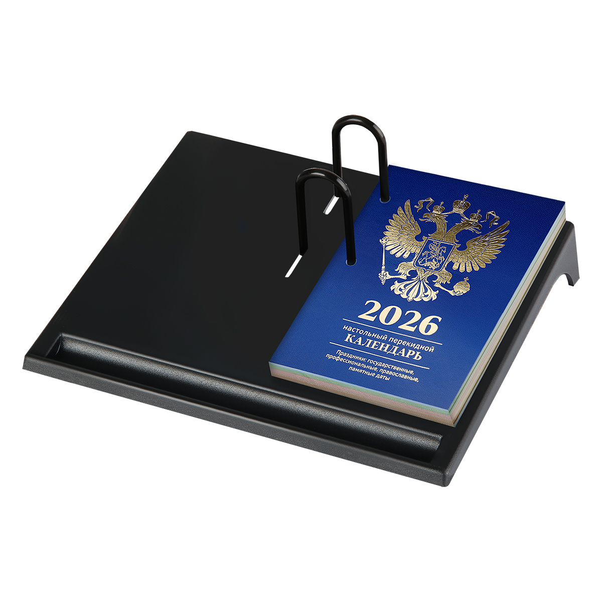 Календарь настольный перекидной, 160л, блок офсетный 4 краски, 2026 год
