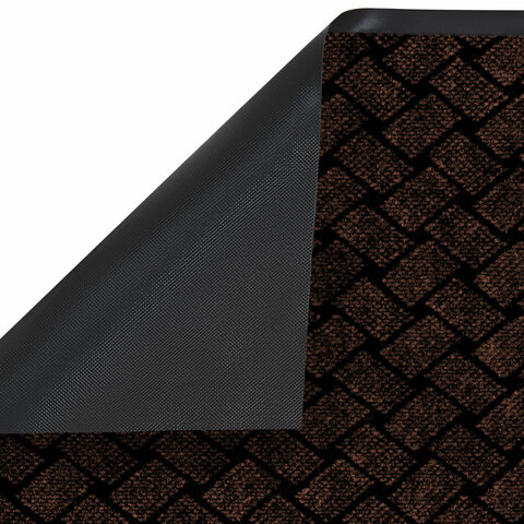 Коврик придверный 60х90 см, КОРИЧНЕВЫЙ, влаго-грязезащитный, 450 г/м2, плетение, Коврик придверный 60х90 см, КОРИЧНЕВЫЙ, влаго-грязезащитный, 450 г/м2, плетение,