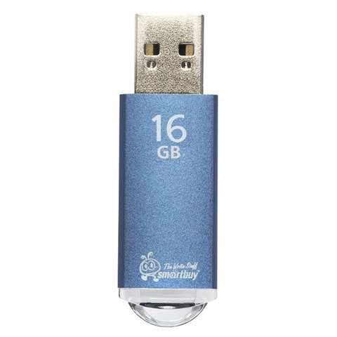 Флеш-диск 16 GB, SMARTBUY V-Cut, USB 2.0, металлический корпус, синий, Флеш-диск 16 GB, SMARTBUY V-Cut, USB 2.0, металлический корпус, синий,