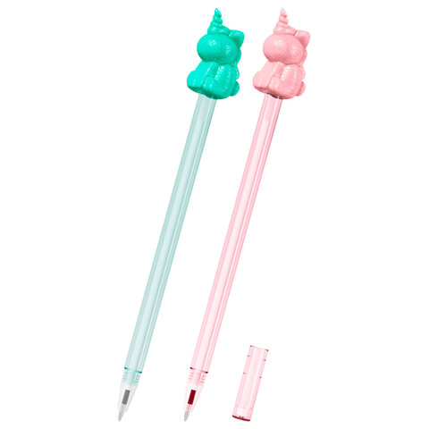 Ручка с топпером с блёстками шариковая масляная FUNSTER (ФАНСТЕР) "SHINY Ручка с топпером с блёстками шариковая масляная FUNSTER (ФАНСТЕР) "SHINY